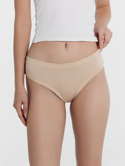 Трусы Mark Formelle классические бежевые бамбук с эластаном набор 2 штуки  фото 3