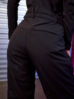 Женские мембранные сноубордические / горнолыжные брюки Azimuth Снежное Созвездие 124/9415_10 Черный  фото 17