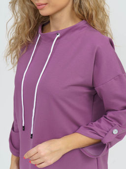 880 Платье "Брусника"