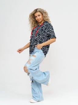 940 Футболка "Черный/микки"