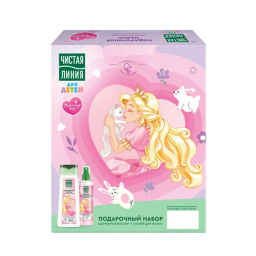 ЧИСТ.ЛИНИЯ набор "Шелковые локоны" (240мл+160мл) 24