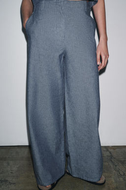 ZW COLLECTION RELAXED TROUSERS - Zara фото 11