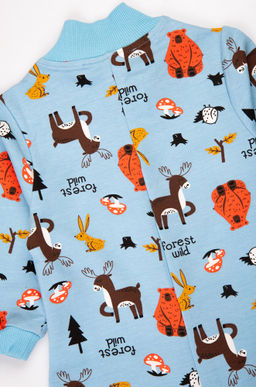 Комбинезон из футера для мальчика Bonito  фото 5