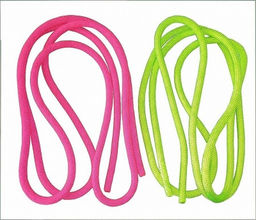 272 Скакалка гимнастическая утяжеленная однотонная 3 метра *