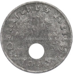 Монета 1 рейхспфенниг 1943 года D Германия