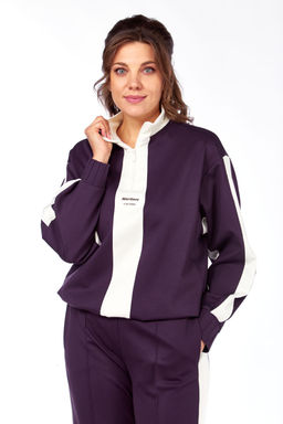 Костюм Olga Style С948 баклажан