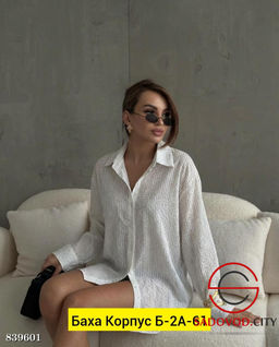 Рубашка женская из хлопка - Bruno фото 3