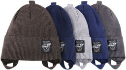 Шапка для мальчика M-06-26 джинсовый 470 Полярик