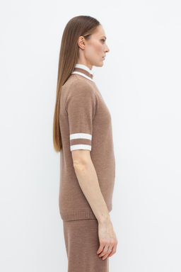 ЕВ 30045/24ш/какао джемпер жен