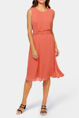 Коктельное платье, папайя - Ashley brooke фото 3