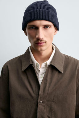 WASHED REGULAR FIT OVERSHIRT