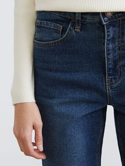 Mom Fit Kad?n Jean Pantolon