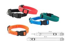 Ошейник Редпл. капрон. 15 мм 40 см 411015син