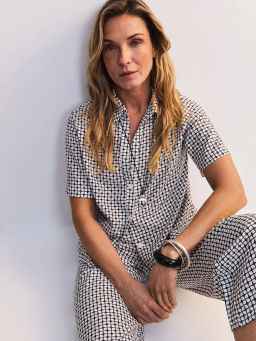 Блуза из вискозы с коротким рукавом ZR2605012011-246 / Zarina