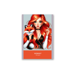 Б260 Светоч Блокнот на скобе, A6 32 л. 10 шт. клетка Нежный друг 01725  фото 3