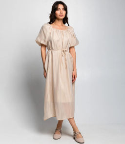 Платье #КТ6185, бежевый