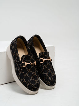 Лоферы туфли 172.1841be.Черный гуччи