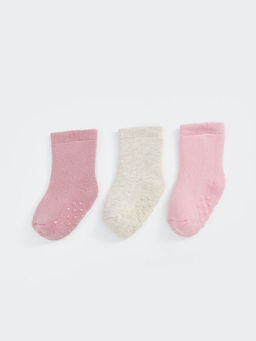 Basic K?z Bebek Soket ?orap 3l?