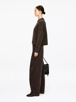 Pantalones de pana con pernera de barril - H&m фото 6