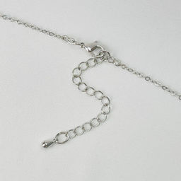 Кулон на цепочке из Говлита 42 см +