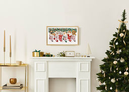 Набор для вышивания PANNA PR-7260 Новогодние щенки 36 х 19.5 см