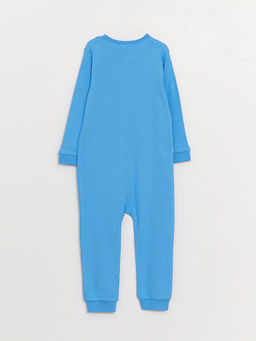 Bisiklet Yaka Uzun Kollu Erkek Bebek Tulum - Waikiki фото 2