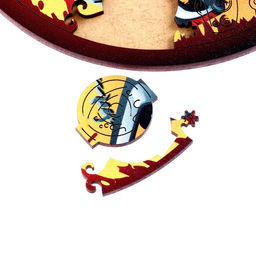 Фигурный пазл в рамке «Монстер трак», 55 деталей