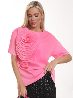 Футболка П-2227/3 Цвет:розовый