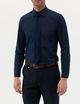 Lacivert Slim Fit Uzun Kollu Basic G_mlek - Pierre cardin фото 6