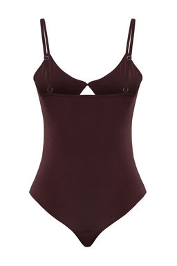 Kahverengi Cut Out/Pencere Detayl? Orme Body TPRSS25BD00008