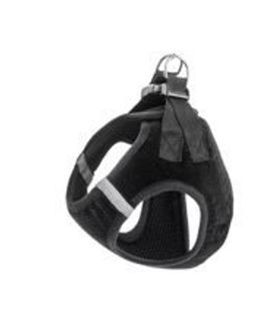 Шлейка Редпл. текстильная 3х-слойная Zoo-M "Герда" Вельвет+3d-сетка размер:XL (обхват груди 37-43см)светоотр 035005