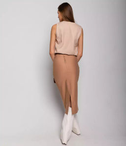 Юбка #КТ318 (1), бежевый