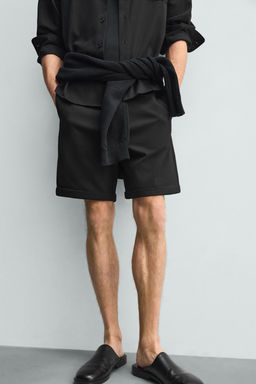 BERMUDA REGULAR FIT CONFORT / Negro - Zara фото 5