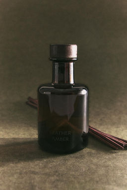 (95 ML) LEATHER AMBER REED DIFFUSERS - Zara фото 6