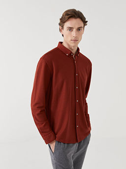 Slim Fit Uzun Kollu Erkek G?mlek