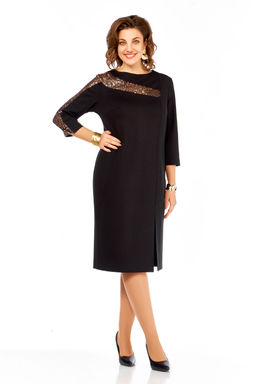 Платье Olga Style С978 черный