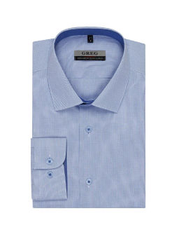Сорочка мужская длинный рукав GREG 214/211/0022/1