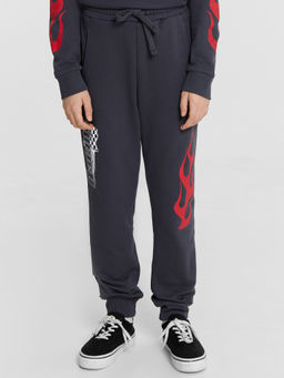 Комплект для мальчиков серый с принтом и надписью Racing - Mark formelle фото 5