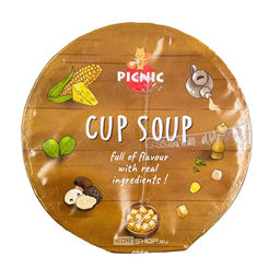 Суп б/п со вкусом сыра и кукурузы Cup Soup Picnic, Таиланд, 30 г Акция