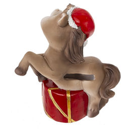 Копилка "Лошадка", L12 W5 H13 см, 4в.