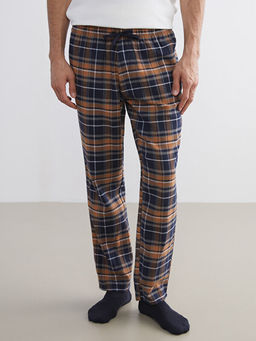 Standart Kal?p Ekose Erkek Pijama Alt