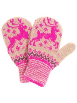 Варежки детские "Олень" 0601-19