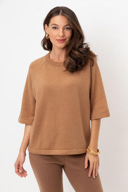 ЕВ 30139/24ш/охра джемпер жен