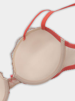 Бюстгальтер пуш-ап женский бежевый