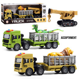 Машина "Стальной погрузчик" в коробке