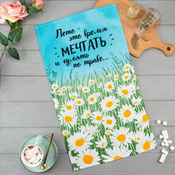 Цена за 2 шт. Полотенце кухонное Доляна Лето 35?60 см, 100% хл, 160 г/м?