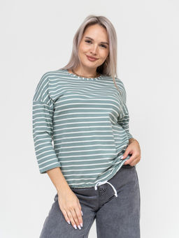 Лонгслив Николь Хлопок 95%, лайкра 5% тельняшка - Ивассорти фото 39