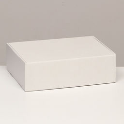 Цена за 5 шт. Коробка самосборная, белая, 31 х 22 х 9,5 см