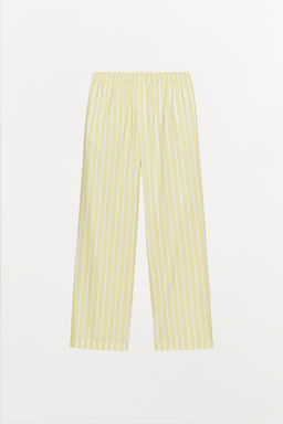 STRIPED PYJAMA TROUSERS - Zara фото 4