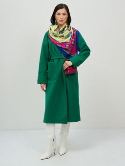 Тонкий,мягкий двусторонний палантин из тонкой шерсти - Tantino фото 8